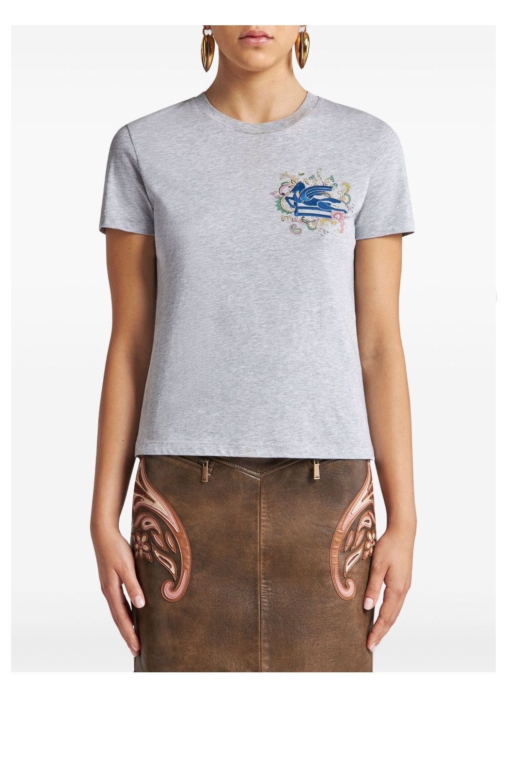Tシャツ・カットソー ETRO SS25 (MRIB0001 99SA493X0880) 三越伊勢丹 | ETRO/エトロ_Men通販 | ペガソ ポロシャツ【送料